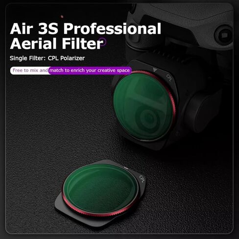 متوافق مع مرشحات عدسة DJI Air 3S CPL والاستقطاب القابل للتعديل in Saudi Arabia