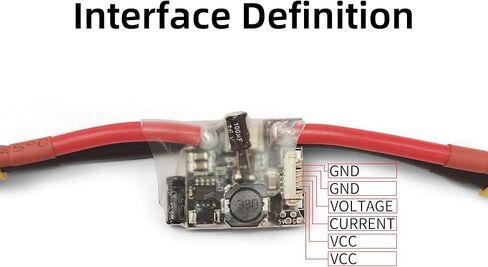 Radiolink Power Module XT60 Plug Compatible with APM PIXHAWK/PIX6 Flight Controller, 5.3V BEC for DIY Drone, Quad, Airplane and Fixed-wing in Saudi Arabia
