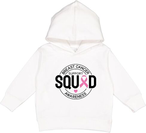 inktastic Breast Cancer Support Squad Toddler Hoodie in Kuwait