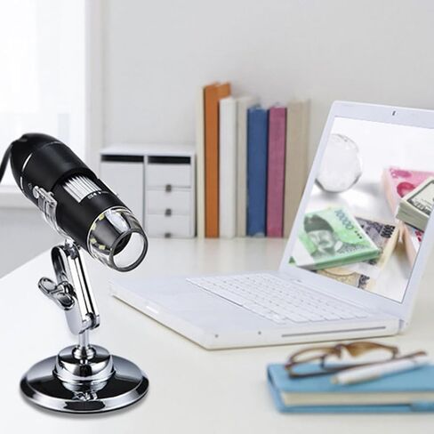 Kisangel مجهر إلكتروني عالي الطاقة USB مكبر محمول لإصلاح الهاتف والتجارب العلمية أداة التكبير المحلية للبالغين in Saudi Arabia