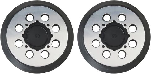 Upgraded Sander Pad for Dewalt, 2 Pack 5" 8 Hole Hook and Loop Replacement Orbital Metal Sander Pad for DeWalt DWE6420 6421K 6423 6423K DCWE210B Random Orbital Sander Part DWE64233 & N329079 in Saudi Arabia