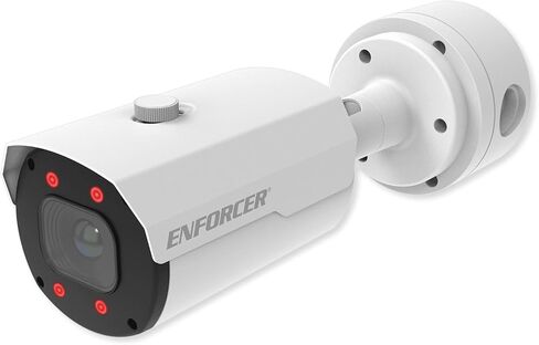 كاميرا Seco-Larm EV-N1506-NW4WQ Enforcer 5MP IP Bullet، عدسة بمحرك 2.8 إلى 12 ملم، أبيض in Saudi Arabia