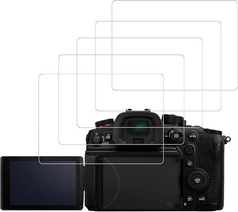 Screen Protector for Panasonic Lumix GH7 Mirrorless Camera, AR Ultra Clear Tempered Glass Screen Protector,Easy Installation,Anti-Scratch,HD Quality,(5 Pack) in Saudi Arabia