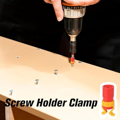 Screw Holder Tool – Secure Grip Plastic Screw Guide for Drills & DIY Woodworking, Easy Hands-Free Screw Installation in Saudi Arabia