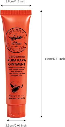 عبوتان من مرهم البابو، 25 جم لكل كريم البابايا مع أداة توزيع الشفاه مستوردة مباشرة من أستراليا in Kuwait