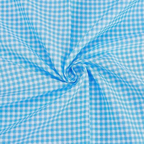 PLIGREAT 1m/1.1 Yard Print Floral Cotton Fabric, 1.6m/63 Inch Wide White Rose Flowers Pattern Precuts Fabric Quilting Accessories for Craft Patchwork Sewing Home Decor in Saudi Arabia