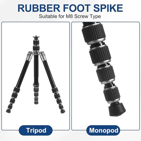 مسمار ثلاثي القوائم من PATIKIL M8، مسمار ثلاثي القوائم من الفولاذ المقاوم للصدأ للكاميرا (1.49 بوصة/38 مم) لقطع غيار ساق Monopod، فضي in Kuwait