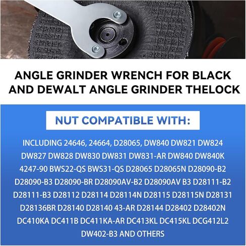 401680-00 نسخة مطورة من مفتاح طاحونة الزوايا لطاحونة الزوايا السوداء وديوالت Thelock Nut in Kuwait