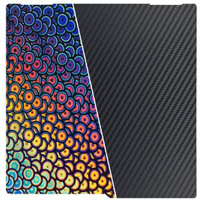 صفيحة بناء الصلب الربيعي المطورة 355 × 355 مم لـ Sovol SV03 SV08 سلس على الجوانب المزدوجة PEK PET PET SPER in Kuwait