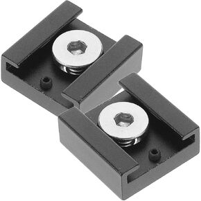 TEHAUX 1/4 Hot Shoe Mount Adapter Camera Cold Shoe Bracket with Screw 2pcs Black for DSLR Photography Accessory Extension Compatible with Monitor and Flash in Saudi Arabia