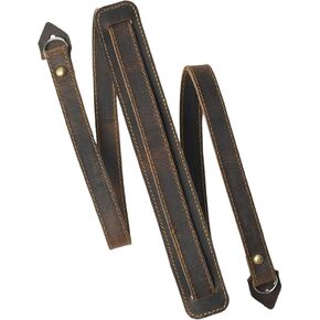 حزام الكاميرا من جلد البقر المحبب بالكامل وحزام الكتف والرقبة | حزام كاميرا جلدي نحيف مصنوع يدويًا-04 in Kuwait