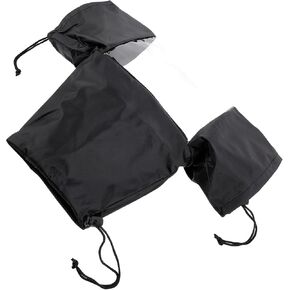 Operitacx Waterproof DSLR Rain Cover Camera Sleeve Black Protective Raincoat for Outdoor Photography and Travel Use in Kuwait
