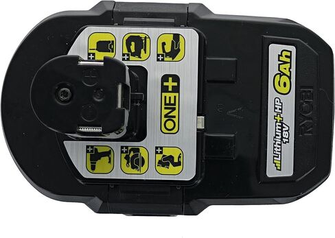 Ryobi P164: عبوتان من بطاريات ليثيوم أيون P193 6.0 أمبير ساعة 18 فولت مع مقياس الوقود على متن الطائرة in Kuwait