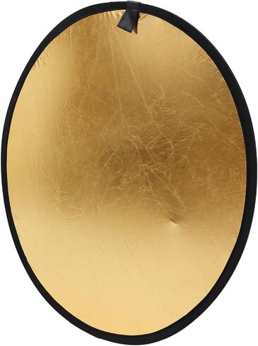 Foldable Double-Sided Photography Reflector Board Silver Gold, Portable Photo Reflector and Light Diffuser for Studio and Outdoor Photography Lighting in Kuwait