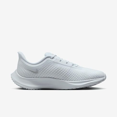Nike Power Flight Women's Cheerleading Shoes (FV6290-100, White/White/Metallic Silver) in Saudi Arabia