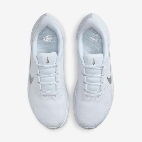 Nike Power Flight Women's Cheerleading Shoes (FV6290-100, White/White/Metallic Silver) in Saudi Arabia