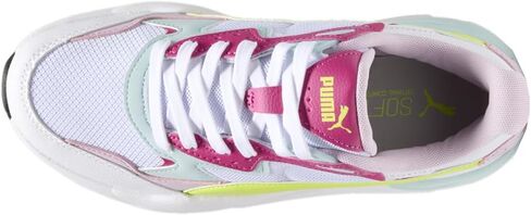 حذاء رياضي نسائي X-Ray Speed ​​برباط من PUMA كاجوال - أخضر، وردي، أبيض in Kuwait
