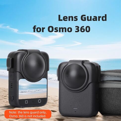 Camera Lens Protector Cover for OSMO 360, Anti-Scratch & Anti-Drop Lens Cap with Secure Clip-On Cap, Protective Case Cover for Travel & Storage in Saudi Arabia