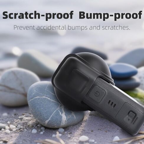 Camera Lens Protector Cover for OSMO 360, Anti-Scratch & Anti-Drop Lens Cap with Secure Clip-On Cap, Protective Case Cover for Travel & Storage in Saudi Arabia