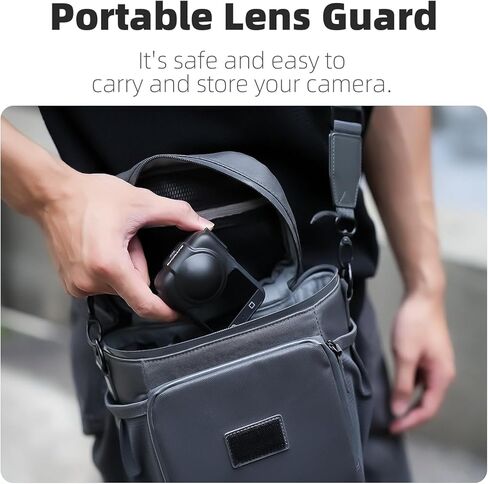 Camera Lens Protector Cover for OSMO 360, Anti-Scratch & Anti-Drop Lens Cap with Secure Clip-On Cap, Protective Case Cover for Travel & Storage in Saudi Arabia