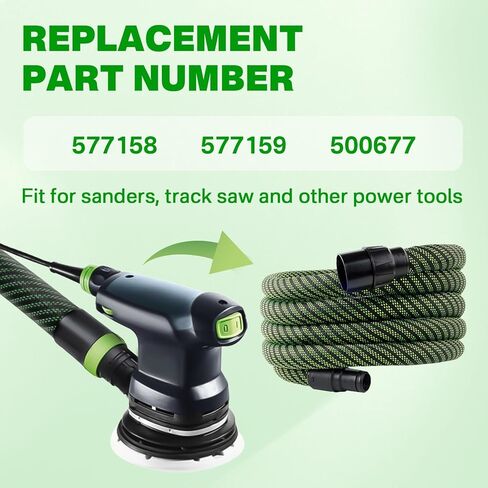 Dust Extractor Hose D27/32X5M from 2019 onwards Compatible with Vacuum CT 15/25/26/36/48 and CT MINI/MIDI Vacuum in Saudi Arabia