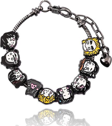 سوار Songchangjewelry Zenitsu-حبات وسحر مستوحى من الرسوم المتحركة التي تضم Agatsuma Zenitsu-هدية مدروسة للجماهير وجامعي in Saudi Arabia