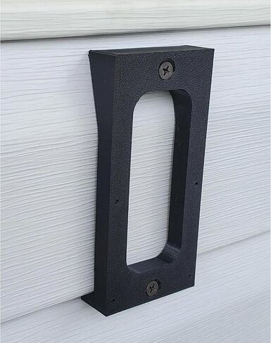 دعامة تثبيت جانبية مقاس 5 بوصات من هوتش لاب متوافقة مع Ring Battery Doorbell Pro. مقاومة للأشعة فوق البنفسجية مطبوعة ثلاثية الأبعاد in Kuwait