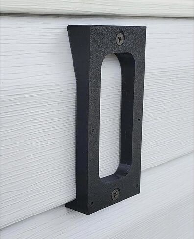 دعامة تثبيت جانبية مقاس 5 بوصات من هوتش لاب متوافقة مع Ring Battery Doorbell Pro. مقاومة للأشعة فوق البنفسجية مطبوعة ثلاثية الأبعاد in Kuwait