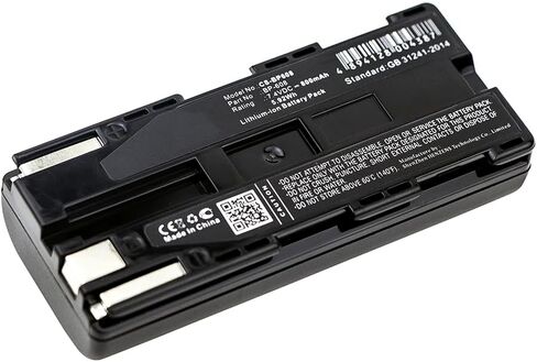 ALLC بطارية بديلة لكاميرات Canon BP-608/BP-608A، PN:BP-608/BP-608A، 800 مللي أمبير في الساعة in Kuwait