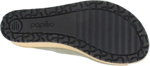Birkenstock Papillio Women's Namica Wedge Sandals in Suede Leather Metallic Stone Gold in Saudi Arabia