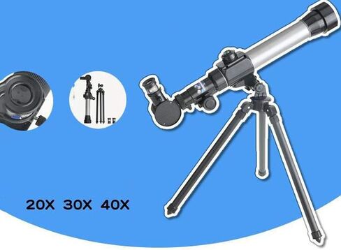 Monocular Telescope, Kids & Adults Astronomical Refractor Telescope,50mm Refractor Telescope with Tripod & Finder Scope, Portable Telescope for Kids Beginners in Saudi Arabia