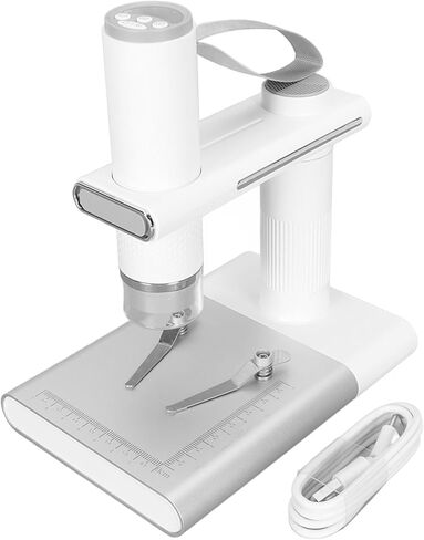 USB Digital Microscope, LCD Indicator for Wireless Digital Microscopes, User-friendly 1080p HD 800mAh Battery for Insect Watching for in Kuwait