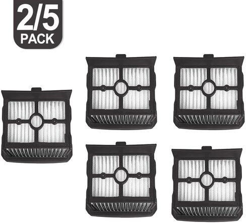 For X-Clean 10 Wet and Dry Vacuum Cleaner HEPA Filter Set, ABS Frame and Filter Cloth, Compatible Replacement Vacuum Parts for Efficient Dust Filtration and Indoor Air Quality Improvement(5 PACK) in Saudi Arabia