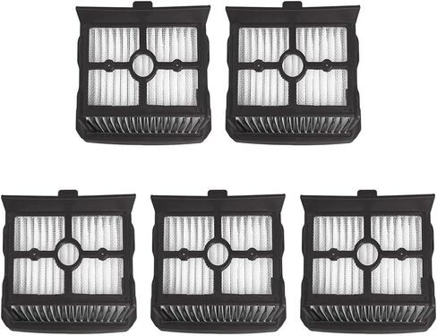 For X-Clean 10 Wet and Dry Vacuum Cleaner HEPA Filter Set, ABS Frame and Filter Cloth, Compatible Replacement Vacuum Parts for Efficient Dust Filtration and Indoor Air Quality Improvement(5 PACK) in Saudi Arabia