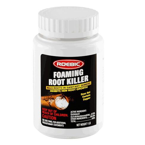 Roebic frk foaming tree root قاتل ، نظام الصرف الصحي الكيميائي ، حقل الصرف ومدمرة أنابيب خط الصرف الصحي ومدمرة الجذر ، آمنة لحمام الحمام ، حبيبات بيضاء ، 1 رطل (حزمة 3) in Kuwait