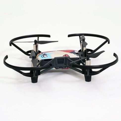 غلاف MightySkins متوافق مع طائرة DJI Ryze Tello Drone - قم بخطوات خفيفة | غطاء ملتف واقٍ ومتين وفريد ​​من نوعه من الفينيل | سهل التطبيق والإزالة وتغيير الأنماط | صنع في الولايات المتحدة الأمريكية in Saudi Arabia