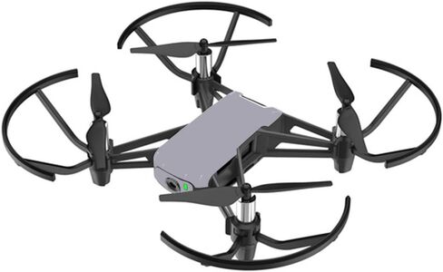 غلاف MightySkins متوافق مع طائرة DJI Ryze Tello Drone - رمادي صلب | غطاء ملتف واقٍ ومتين وفريد ​​من نوعه من الفينيل | سهل التطبيق والإزالة وتغيير الأنماط | صنع في الولايات المتحدة الأمريكية in Saudi Arabia