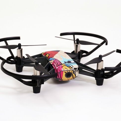 غلاف MightySkins متوافق مع طائرة DJI Ryze Tello Drone - Graffiti Wild Styles | غطاء ملتف واقٍ ومتين وفريد ​​من نوعه من الفينيل | سهل التطبيق والإزالة وتغيير الأنماط | صنع في الولايات المتحدة الأمريكية in Saudi Arabia