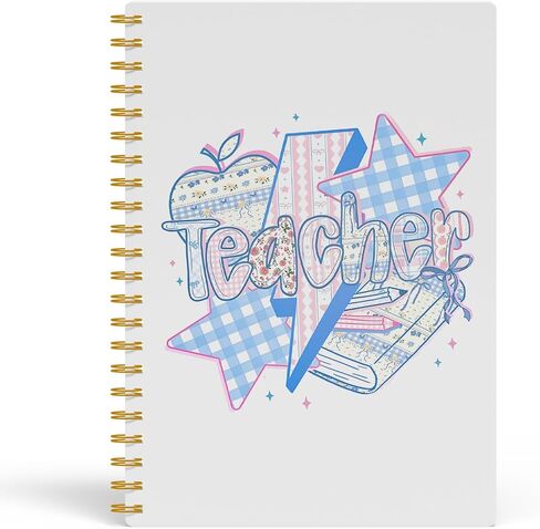 Ekgjw Coquette Pink Bow Dentist Notebord Journal ، Dental Hegianist Assistant Higs Pluctant Notebook 5.5x8.3 ، هدايا طب الأسنان لزملاء العمل ، لوازم مكتب طبيب الأسنان in Kuwait