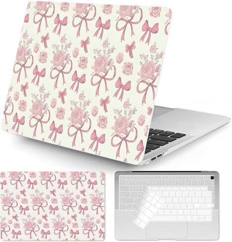 Seorsok Compatible with MacBook Pro 13 inch Case M2 2023,2022,2021-2016 A2338 M1 A2251 A2159 A1989 A1708 A1706,Blue Waves&Vivid Butterflies Plastic Hard Case with Transparent Keyboard Cover,Blue Ocean in Kuwait