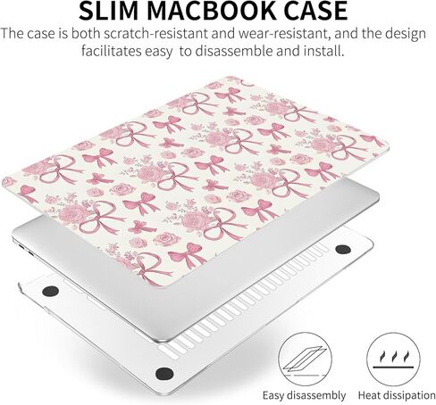 Seorsok Compatible with MacBook Pro 13 inch Case M2 2023,2022,2021-2016 A2338 M1 A2251 A2159 A1989 A1708 A1706,Blue Waves&Vivid Butterflies Plastic Hard Case with Transparent Keyboard Cover,Blue Ocean in Kuwait