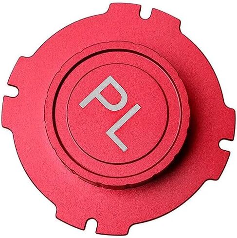 Alvins PL Mount Cine Cap for ARRI| RED| Sony CineAlta|Aja Cion PL Cine Cameras Lens Cap Aluminum, Red in Saudi Arabia