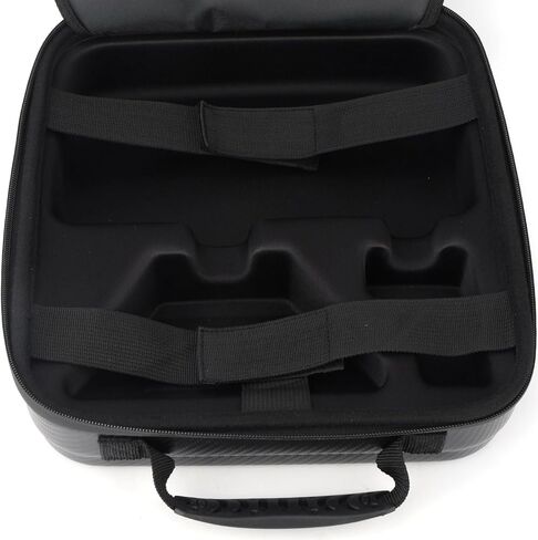 حقيبة حمل لـ Starlink Mini، حقيبة تخزين واقية محمولة وخفيفة للغاية متوافقة مع Starlink Mini PU غطاء حماية صلب مقاوم للماء للمنزل والسفر والمغامرات الخارجية (أسود) in Kuwait