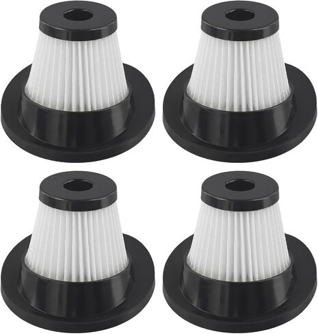 2pack cordless landheld facuum filter ، متوافق مع VL188 ، VL189 استبدال مرشح المكنسة الكهربائية ، أجزاء مكنسة كهربائية قابلة للغسل in Kuwait