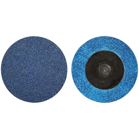 Norton 66261121049 2" BlueFire R884P TR (Type III) Quick-Change Cloth Discs, 80 Grit, Zirconia Alumina, 25 Pack in Saudi Arabia