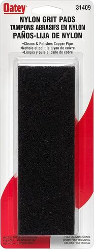 Oatey 31409 Reusable Grit Pad, 6 In L W, 2 in. x 6 in in Saudi Arabia