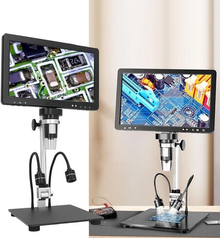 Magnifier 10.1 Inch HD Screen High Definition Multimedia Interface 1500X Digital Microscope in Saudi Arabia