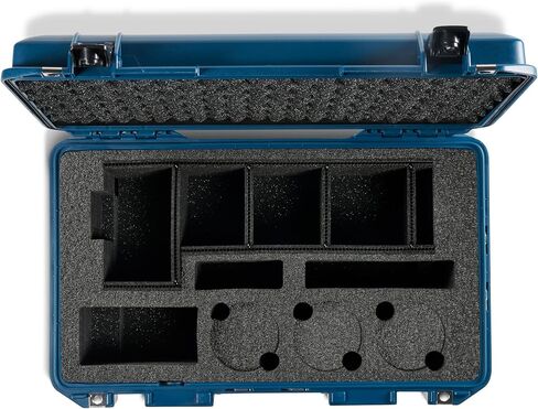 Pelican Air 1535 Air Case - حافظة كاميرا DSLR رغوية مخصصة عالمية لجسم الكاميرا وملحقاتها (نيلي) in Kuwait