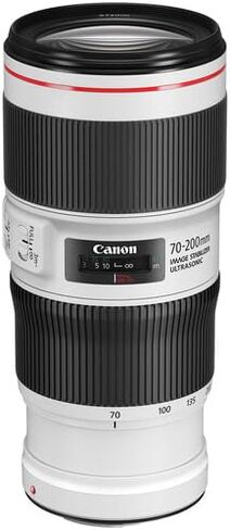 Canon EF 70-200mm f/4L is II USM Lens | L-Series Telephoto Zoom with Image Stabilization & Fast Autofocus | for Sports, Wildlife, & Portrait Photography (2309C002) + Extender EF 1.4X III, 64GB Card in Saudi Arabia