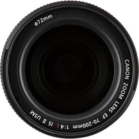 Canon EF 70-200mm f/4L is II USM Lens | L-Series Telephoto Zoom with Image Stabilization & Fast Autofocus | for Sports, Wildlife, & Portrait Photography (2309C002) + Extender EF 1.4X III, 64GB Card in Saudi Arabia